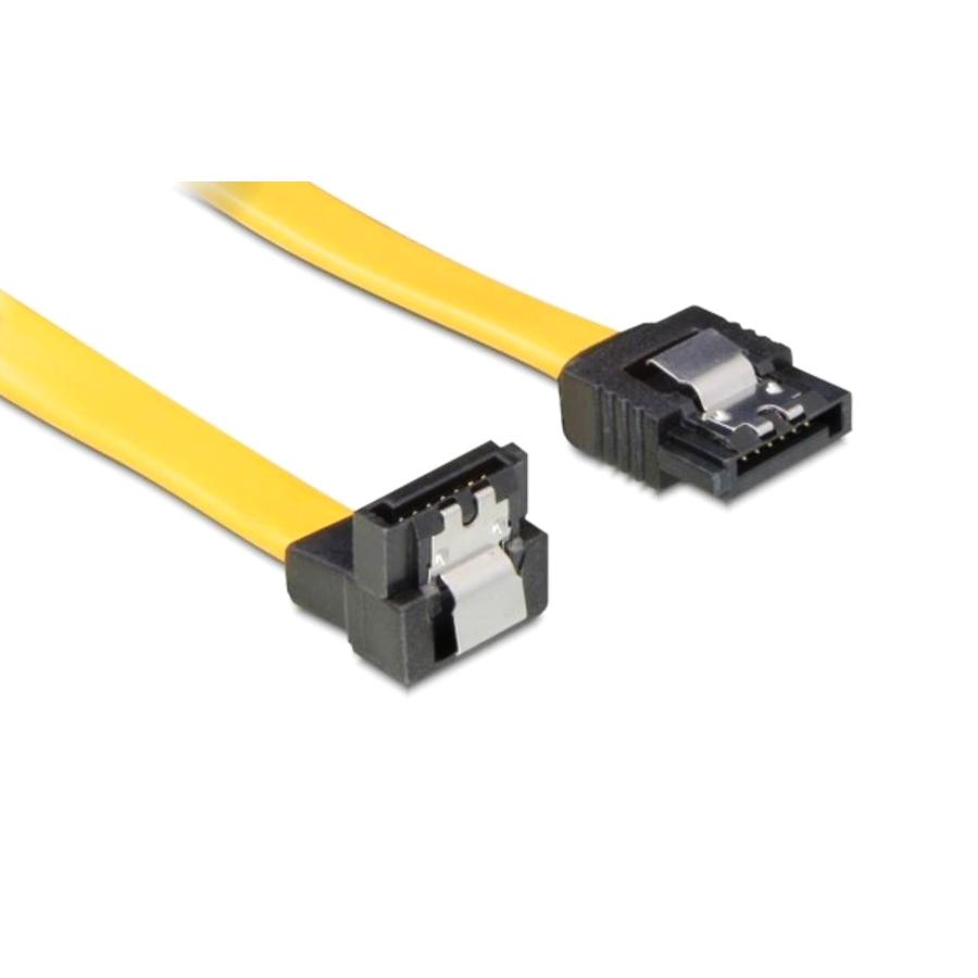 POWERTECH καλώδιο SATA CAB-W046, γωνιακό 90°, 6 Gb/s, 0.70m, κίτρινο | eLabstore.gr POWERTECH καλώδιο SATA CAB-W046, γωνιακό 90°, 6 Gb/s, 0.70m, κίτρινο | Καλώδια - Αντάπτορες | elabstore.gr