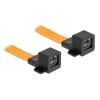 POWERTECH καλώδιο RJ45 U/UTP CAT 6 CAB-W047, θηλυκό, 30cm, μαύρο | Καλώδια - Αντάπτορες | elabstore.gr