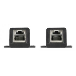 POWERTECH καλώδιο RJ45 U/UTP CAT 6 CAB-W047, θηλυκό, 30cm, μαύρο | Καλώδια - Αντάπτορες | elabstore.gr