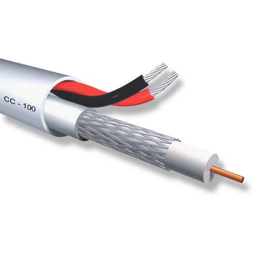 ACCORDIA καλώδιο CCTV CC-100, Mini RG 59/2x 0.50mm2, 75 ohm, White, 100m | eLabstore.gr ACCORDIA καλώδιο CCTV CC-100, Mini RG 59/2x 0.50mm2, 75 ohm, White, 100m | Καλώδια - Αντάπτορες | elabstore.gr