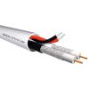 ACCORDIA καλώδιο CCTV CC-200, 2x Mini RG59/2x 0.50mm2, 75Ω, White, 100m | Καλώδια - Αντάπτορες | elabstore.gr