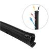 BRATECK Δεματικό Καλωδίων τύπου Flex Wrap CC15-1, με φερμουάρ, Φ30cm x1m | Καλώδια - Αντάπτορες | elabstore.gr