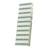 POWERTECH Clip αρίθμησης καλωδίου Νο 9, White, 10τεμ. | Καλώδια - Αντάπτορες | elabstore.gr