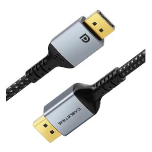 CABLETIME καλώδιο DisplayPort CT-DP8K, gold plated, 8K/60Hz, 3m, μαύρο | Καλώδια - Αντάπτορες | elabstore.gr