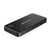 CABLETIME 3 in 1 HDMI 2.0 switch HS4K3 με ασύρματο χειριστήριο, 4K, γκρι | Καλώδια - Αντάπτορες | elabstore.gr