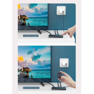 CABLETIME 3 in 1 HDMI 2.0 switch HS4K3 με ασύρματο χειριστήριο, 4K, γκρι | Καλώδια - Αντάπτορες | elabstore.gr