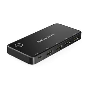 CABLETIME 3 in 1 HDMI 2.0 switch HS4K3 με ασύρματο χειριστήριο, 4K, γκρι | Καλώδια - Αντάπτορες | elabstore.gr