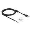 DELOCK καλώδιο USB 2.0 σε 4-pin camera plug V6 96001, 1.5m, μαύρο | Καλώδια - Αντάπτορες | elabstore.gr