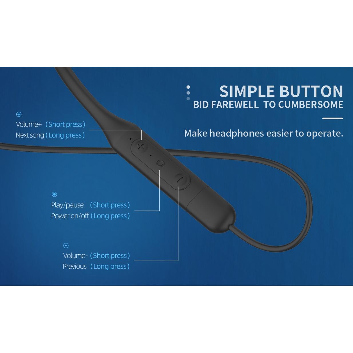 YISON earphones E20, με μαγνήτη, Bluetooth 5.2, 12mm, πράσινα | eLabstore.gr YISON earphones E20, με μαγνήτη, Bluetooth 5.2, 12mm, πράσινα | Αξεσουάρ κινητών | elabstore.gr