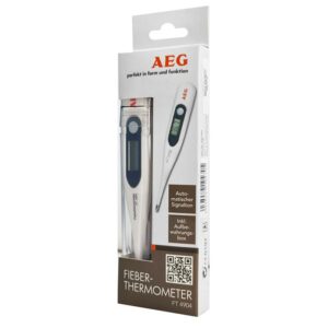 AEG ψηφιακό θερμόμετρο μασχάλης FT-4904 με ηχητική ειδοποίηση, λευκό | Προσωπική Φροντίδα | elabstore.gr