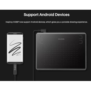 HUION pen tablet H430P, 4.8 x 3", battery-free pen, 4 πλήκτρα, μαύρο | eLabstore.gr HUION pen tablet H430P, 4.8 x 3", battery-free pen, 4 πλήκτρα, μαύρο | Tablet - Parts | elabstore.gr