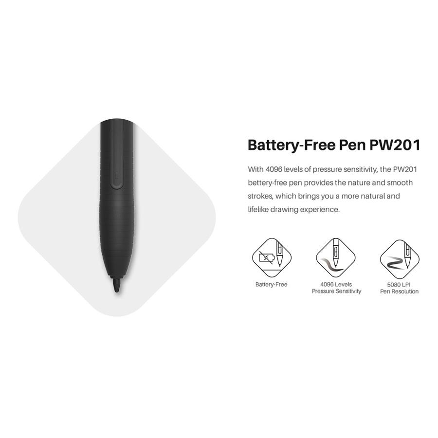 HUION pen tablet H430P, 4.8 x 3", battery-free pen, 4 πλήκτρα, μαύρο | eLabstore.gr HUION pen tablet H430P, 4.8 x 3", battery-free pen, 4 πλήκτρα, μαύρο | Tablet - Parts | elabstore.gr