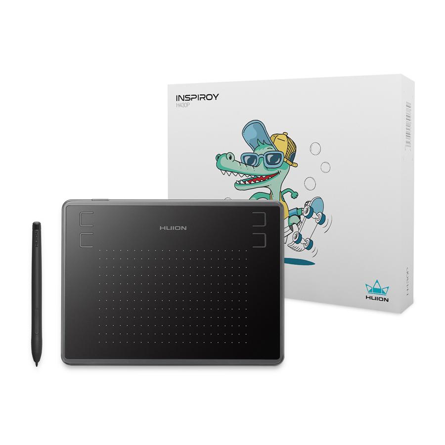 HUION pen tablet H430P, 4.8 x 3", battery-free pen, 4 πλήκτρα, μαύρο | eLabstore.gr HUION pen tablet H430P, 4.8 x 3", battery-free pen, 4 πλήκτρα, μαύρο - Image 6