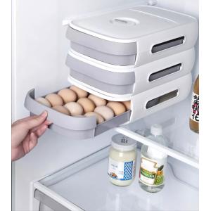 Πλαστική θήκη αυγών HUH-0105 για 18-20 αυγά, 8x22x29, λευκή | Οικιακός εξοπλισμός | elabstore.gr