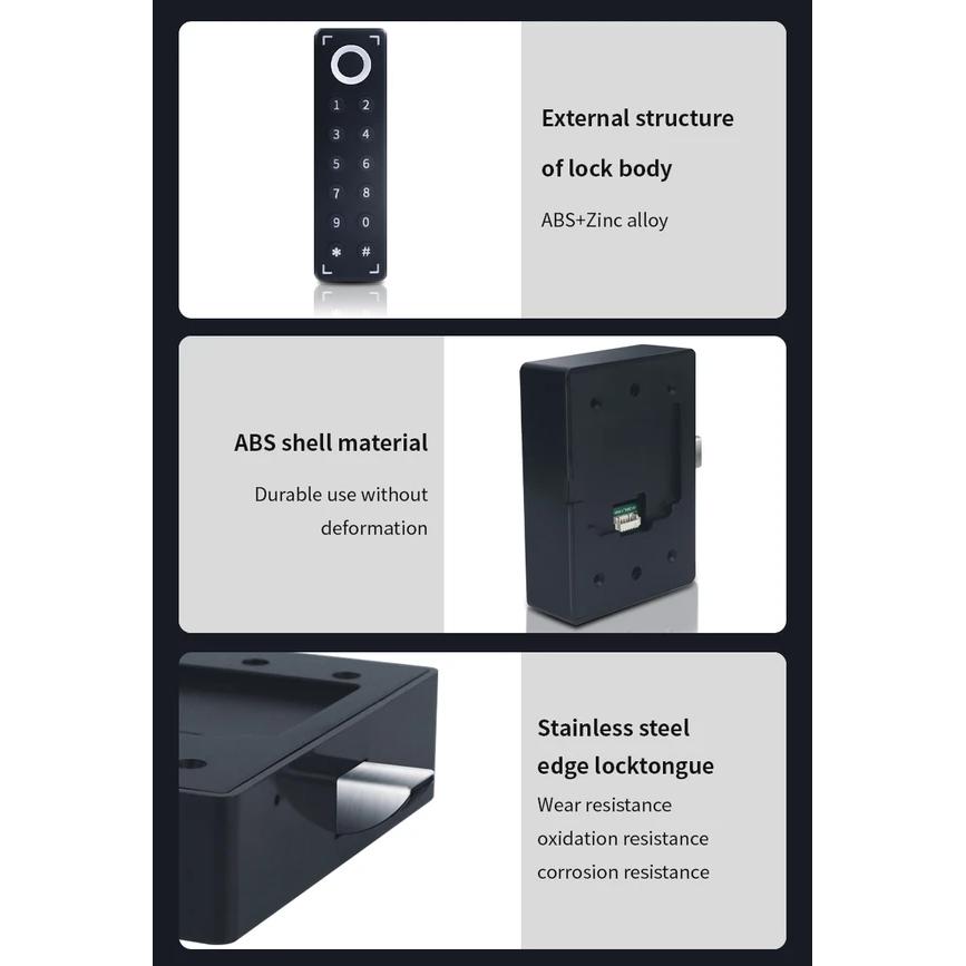 KERONG ηλεκτροπύρος KR-S1030, συνδυασμού & fingerprint, μαύρος | eLabstore.gr KERONG ηλεκτροπύρος KR-S1030, συνδυασμού & fingerprint, μαύρος | Access Control | elabstore.gr