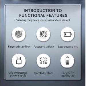 KERONG ηλεκτροπύρος KR-S1030, συνδυασμού & fingerprint, μαύρος | Access Control | elabstore.gr