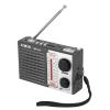 HMIK φορητό ραδιόφωνο & ηχείο MK-918 με φακό, BT/USB/TF/AUX, γκρι | Εικόνα & Ήχος | elabstore.gr