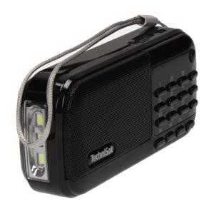 TECHNISAT φορητό ραδιόφωνο & ηχείο LXRA1 με φακό, USB/TF/AUX, μαύρο | Εικόνα & Ήχος | elabstore.gr