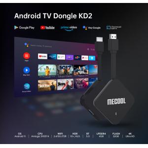 MECOOL TV Stick KD2, Google certificate, 4K, 4/32GB, WiFi, Android 11 | Εικόνα & Ήχος | elabstore.gr