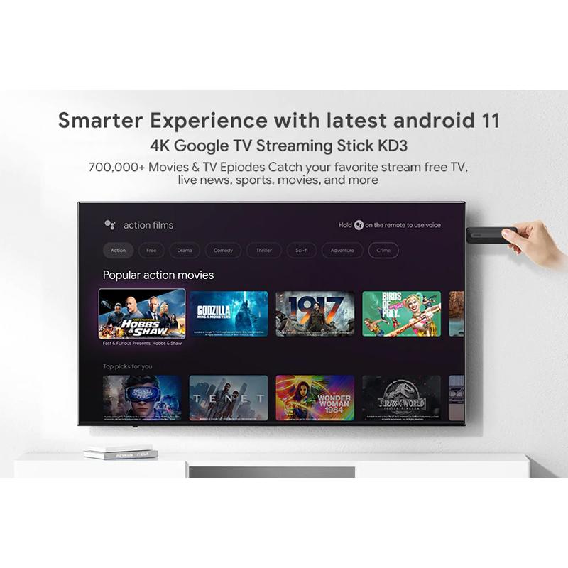 MECOOL TV Stick KD3, Google & Netflix certificate, 4K, WiFi, Android 11 | eLabstore.gr MECOOL TV Stick KD3, Google & Netflix certificate, 4K, WiFi, Android 11 | Εικόνα & Ήχος | elabstore.gr