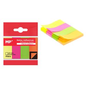 MP αυτοκόλλητοι σελιδοδείκτες PN812, 20x50mm, 200τμχ, χρωματιστοί | Αναλώσιμα - Είδη Γραφείου | elabstore.gr