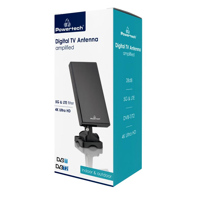 POWERTECH ψηφιακή κεραία PT-1005, 5G & LTE, indoor & outdoor, 28dB | eLabstore.gr POWERTECH ψηφιακή κεραία PT-1005, 5G & LTE, indoor & outdoor, 28dB | Εικόνα & Ήχος | elabstore.gr