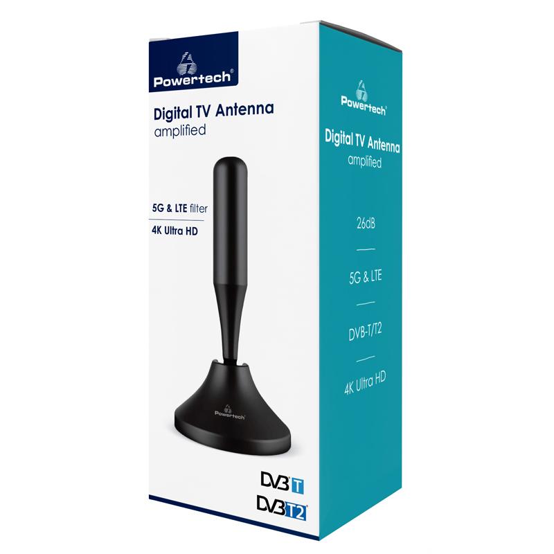 POWERTECH ψηφιακή κεραία PT-1007, 5G & LTE, DVB-T/T2, 4Κ, 26dB | eLabstore.gr POWERTECH ψηφιακή κεραία PT-1007, 5G & LTE, DVB-T/T2, 4Κ, 26dB | Εικόνα & Ήχος | elabstore.gr