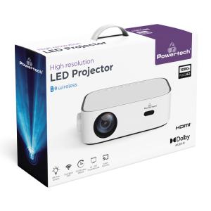 POWERTECH LED βιντεοπροβολέας PT-1035, Full HD Dolby Audio, WIFI, λευκός | eLabstore.gr POWERTECH LED βιντεοπροβολέας PT-1035, Full HD Dolby Audio, WIFI, λευκός | Εικόνα & Ήχος | elabstore.gr