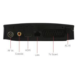 POWERTECH ψηφιακός δέκτης PT-779, MPEG4, DVB-T2, H.265, RJ45 | Εικόνα & Ήχος | elabstore.gr