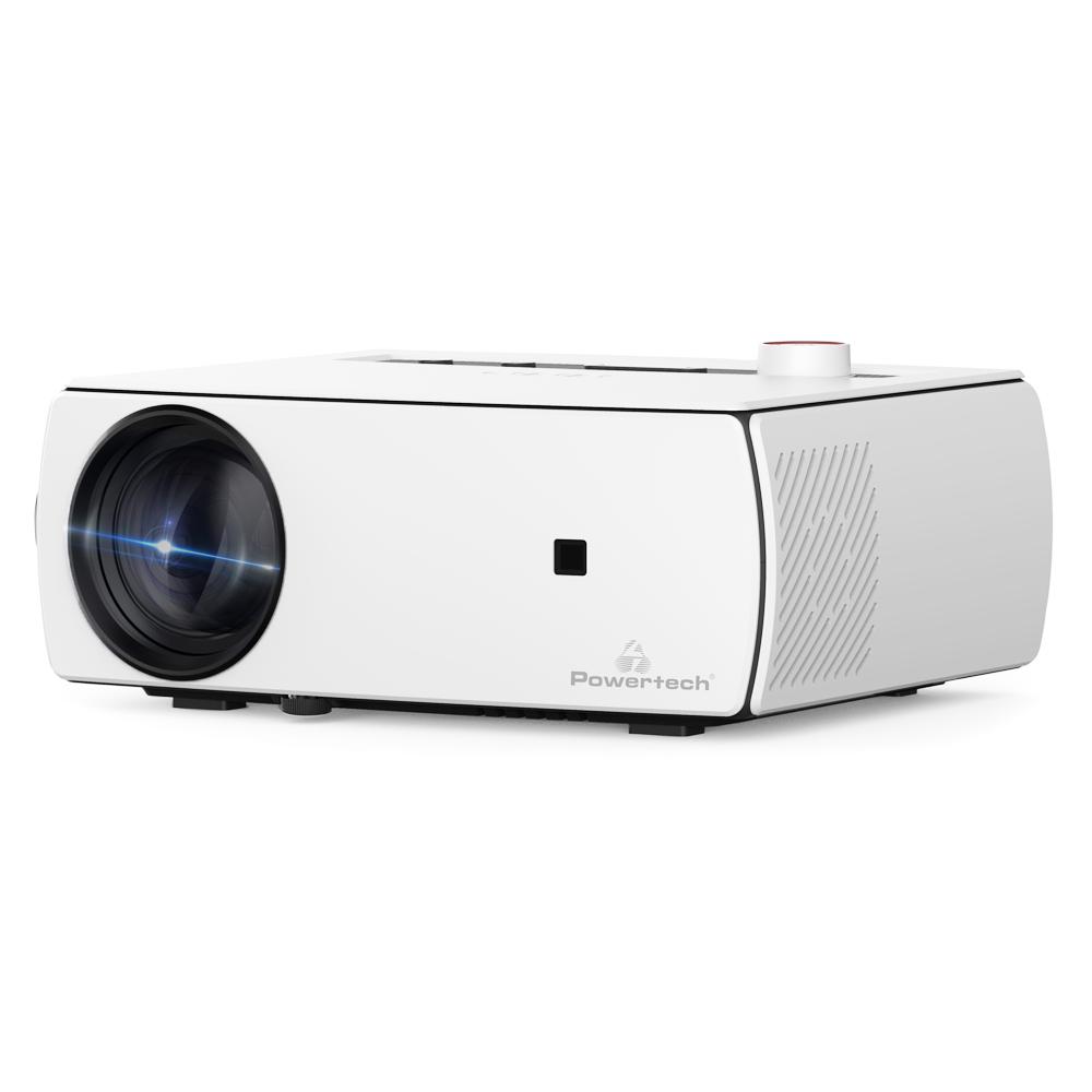 POWERTECH LED βιντεοπροβολέας PT-983, Full HD, Dolby Audio, λευκός | Εικόνα & Ήχος | elabstore.gr