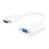 POWERTECH αντάπτορας HDMI σε VGA PTH-024, 1920x1200p, λευκό | Καλώδια - Αντάπτορες | elabstore.gr