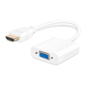 POWERTECH αντάπτορας HDMI σε VGA PTH-024, 1920x1200p, λευκό | Καλώδια - Αντάπτορες | elabstore.gr