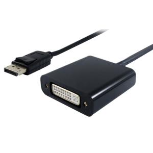 POWERTECH αντάπτορας DisplayPort σε DVI (F) PTH-030, active, 4K2K, μαύρο | Καλώδια - Αντάπτορες | elabstore.gr