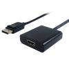 POWERTECH αντάπτορας DisplayPort σε HDMI PTH-031, passive, μαύρο | Καλώδια - Αντάπτορες | elabstore.gr