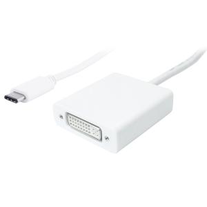 POWERTECH αντάπτορας USB Type-C σε DVI PTH-036, 4K, λευκό | Καλώδια - Αντάπτορες | elabstore.gr