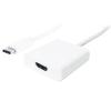 POWERTECH αντάπτορας USB Type-C σε HDMI PTH-037, 4K, λευκό | Καλώδια - Αντάπτορες | elabstore.gr