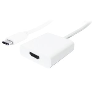 POWERTECH αντάπτορας USB Type-C σε HDMI PTH-037, 4K, λευκό | Καλώδια - Αντάπτορες | elabstore.gr