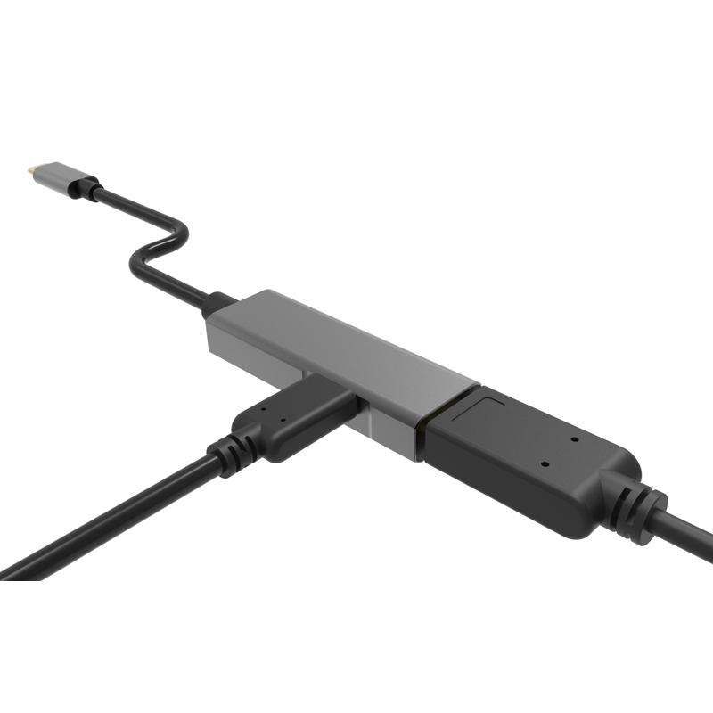 POWERTECH αντάπτορας USB Type-C σε HDMI + PD PTH-055, 4K, γκρι | eLabstore.gr POWERTECH αντάπτορας USB Type-C σε HDMI + PD PTH-055, 4K, γκρι | Καλώδια - Αντάπτορες | elabstore.gr