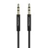 POWERTECH καλώδιο 3.5mm prime PTR-0088, AUX, 3 pin, copper, 3m, μαύρο | Καλώδια - Αντάπτορες | elabstore.gr