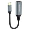 ROCKROSE αντάπτορας USB Type-C σε HDMI Infinity H, 4K, γκρι | Καλώδια - Αντάπτορες | elabstore.gr