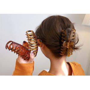 ROXXANI κλιπ μαλλιών RXN-0014, καφέ, 11cm, 2τμχ | Προσωπική Φροντίδα | elabstore.gr