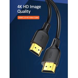 USAMS καλώδιο HDMI 2.0 U49, 4K 3D, 18Gbps, μαύρο, 3m | Καλώδια - Αντάπτορες | elabstore.gr
