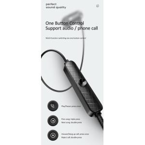USAMS earphones με μικρόφωνο EP-42, 3.5mm, 1.2m, μαύρα | eLabstore.gr USAMS earphones με μικρόφωνο EP-42, 3.5mm, 1.2m, μαύρα | Αξεσουάρ κινητών | elabstore.gr