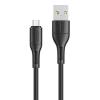 USAMS καλώδιο Micro USB σε USB US-SJ502, 2A, 1m, μαύρο | eLabstore.gr USAMS καλώδιο Micro USB σε USB US-SJ502, 2A, 1m, μαύρο | Καλώδια - Αντάπτορες | elabstore.gr