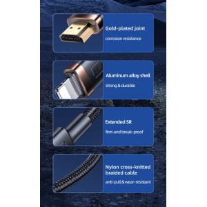 USAMS καλώδιο Lightning σε HDMI 1.4 U70, 1080p, 3D, 2m, μαύρο | Καλώδια - Αντάπτορες | elabstore.gr