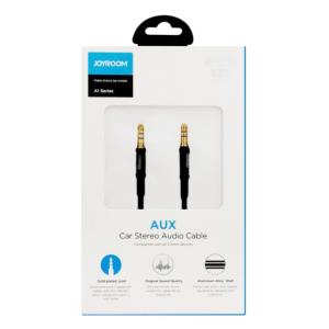 JOYROOM καλώδιο ήχου 3.5mm SY-10A1, AUX, 1m, μαύρο | Καλώδια - Αντάπτορες | elabstore.gr