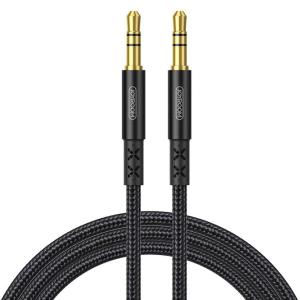 JOYROOM καλώδιο ήχου 3.5mm SY-10A1, AUX, 1m, μαύρο | Καλώδια - Αντάπτορες | elabstore.gr