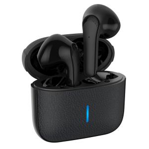 YISON earphones με θήκη φόρτισης TWS-T11, True Wireless, μαύρα | Αξεσουάρ κινητών | elabstore.gr