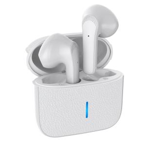 YISON earphones με θήκη φόρτισης TWS-T11, True Wireless, λευκά | Αξεσουάρ κινητών | elabstore.gr