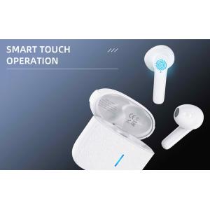 YISON earphones με θήκη φόρτισης TWS-T11, True Wireless, λευκά | Αξεσουάρ κινητών | elabstore.gr